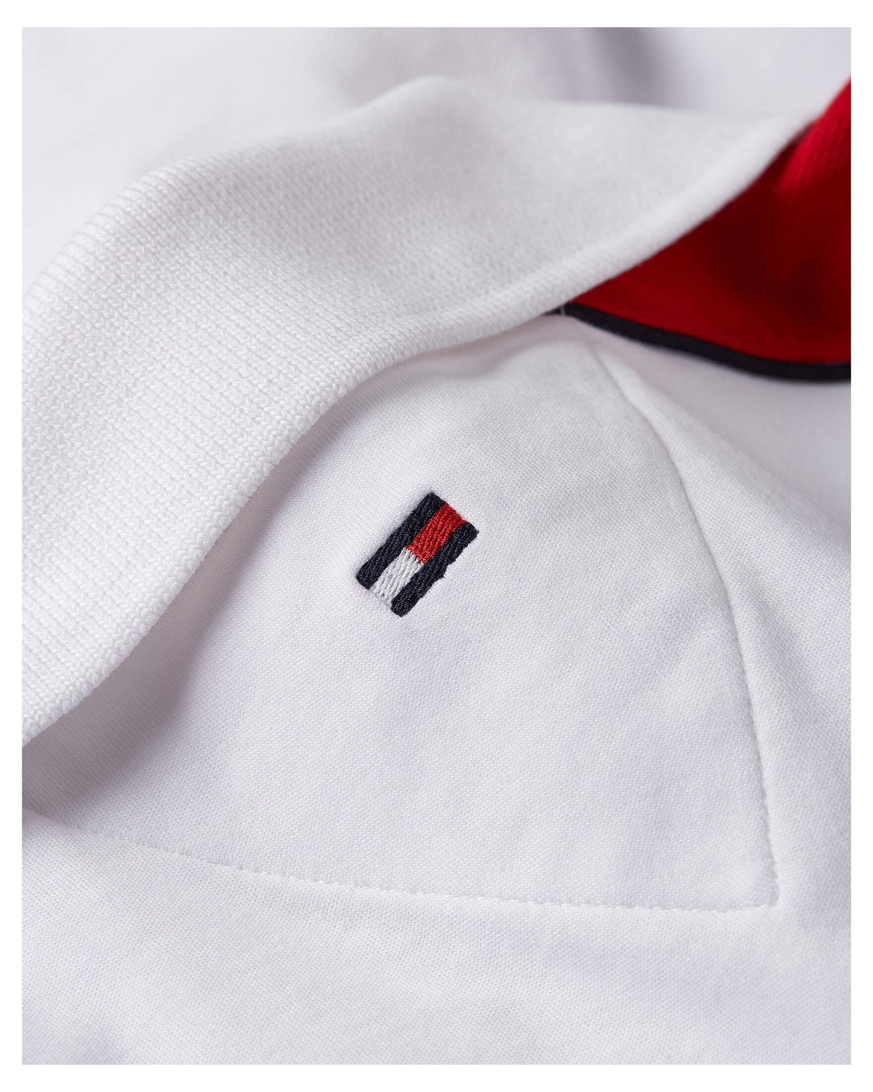 Tommy Hilfiger| Herren Poloshirt WAVY FLAG PIQUE STRUCT REG POLO Kurzarm