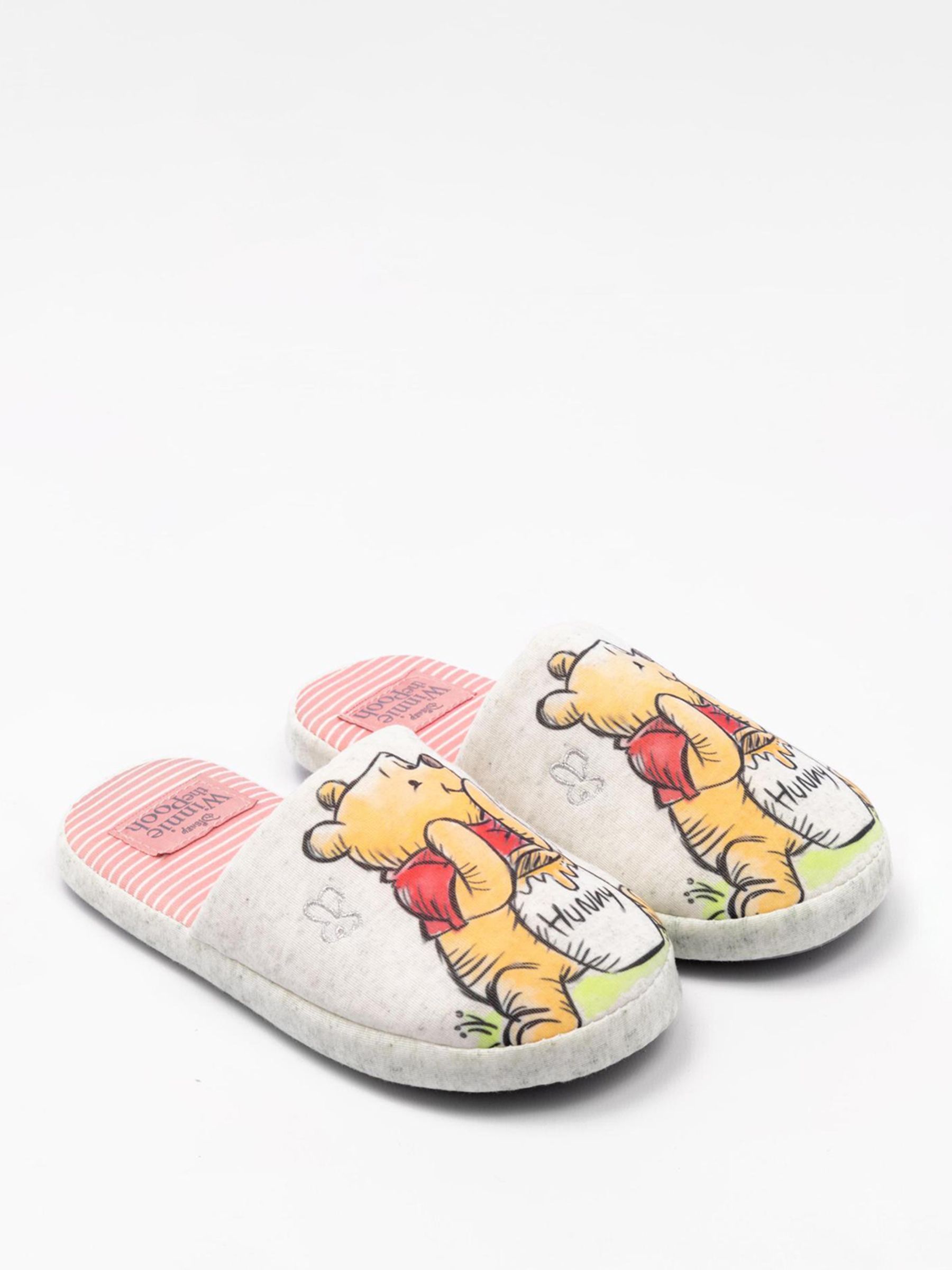 Ecru met Winnie de Pooh - Vanilla Underground Womens Winter Mule Slippers