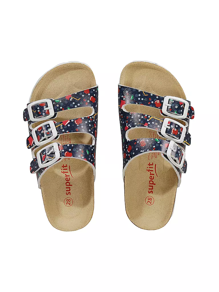 SUPERFIT Mädchen Hausschuhe - Pantoffeln blau