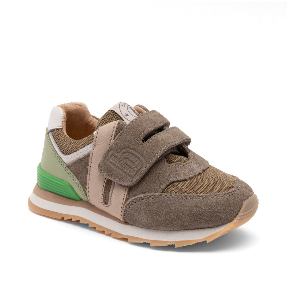 Køb Bisgaard Khaki Winston Velcro Sko