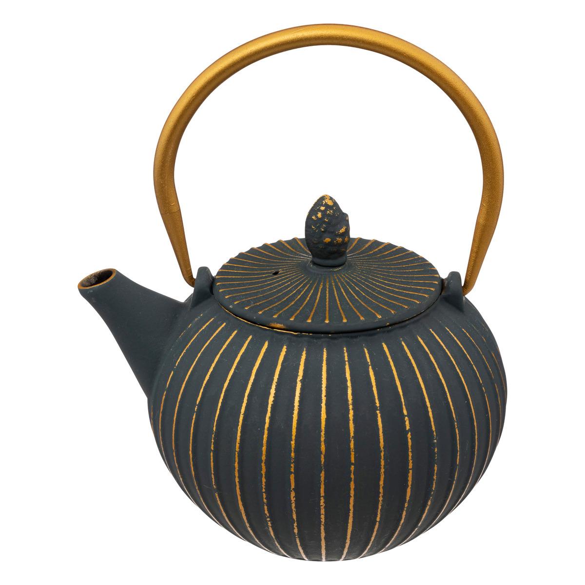 COFFRET THEIERE FONTE JILING 85CL