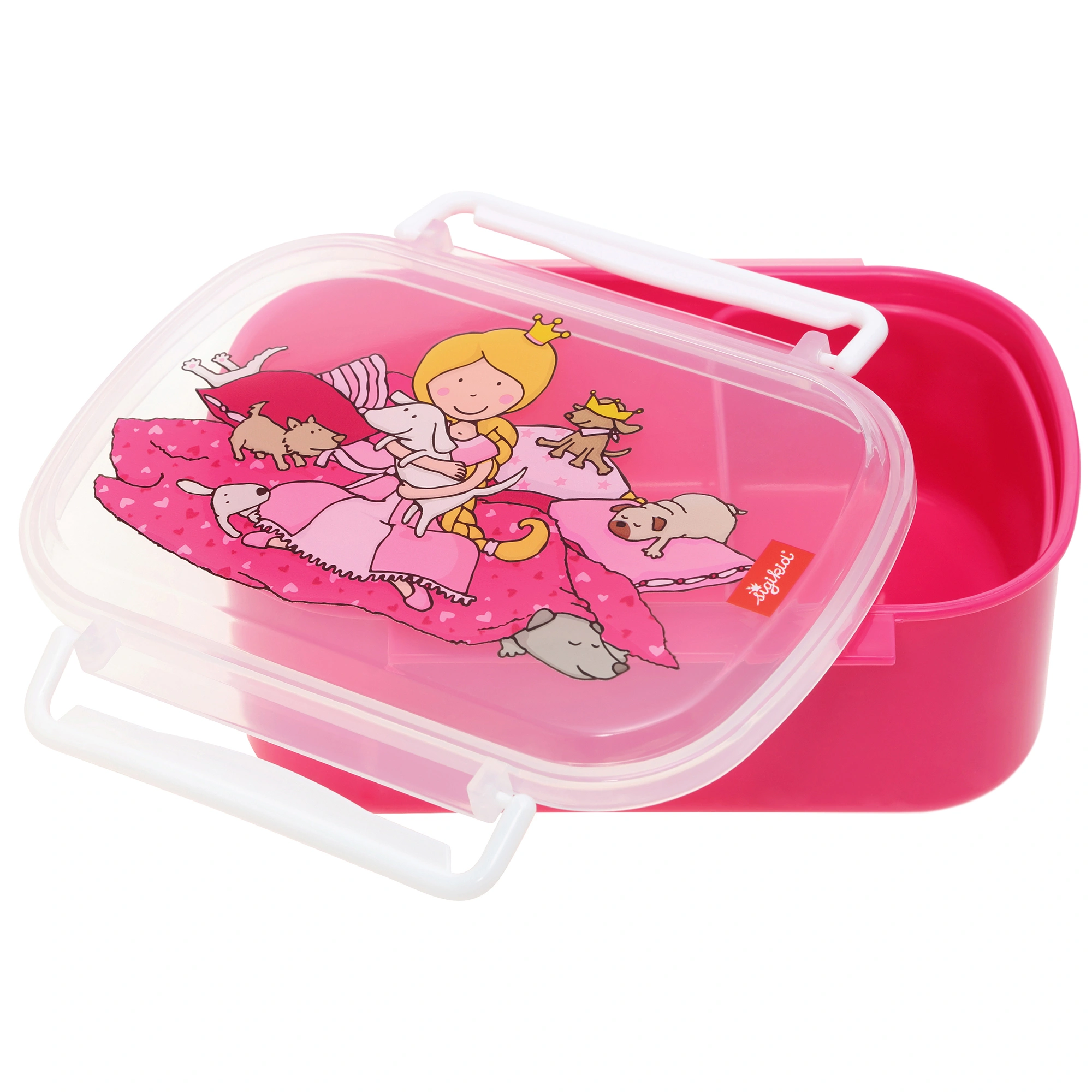 Brotdose PINKY QUEEN in rosa/rot
