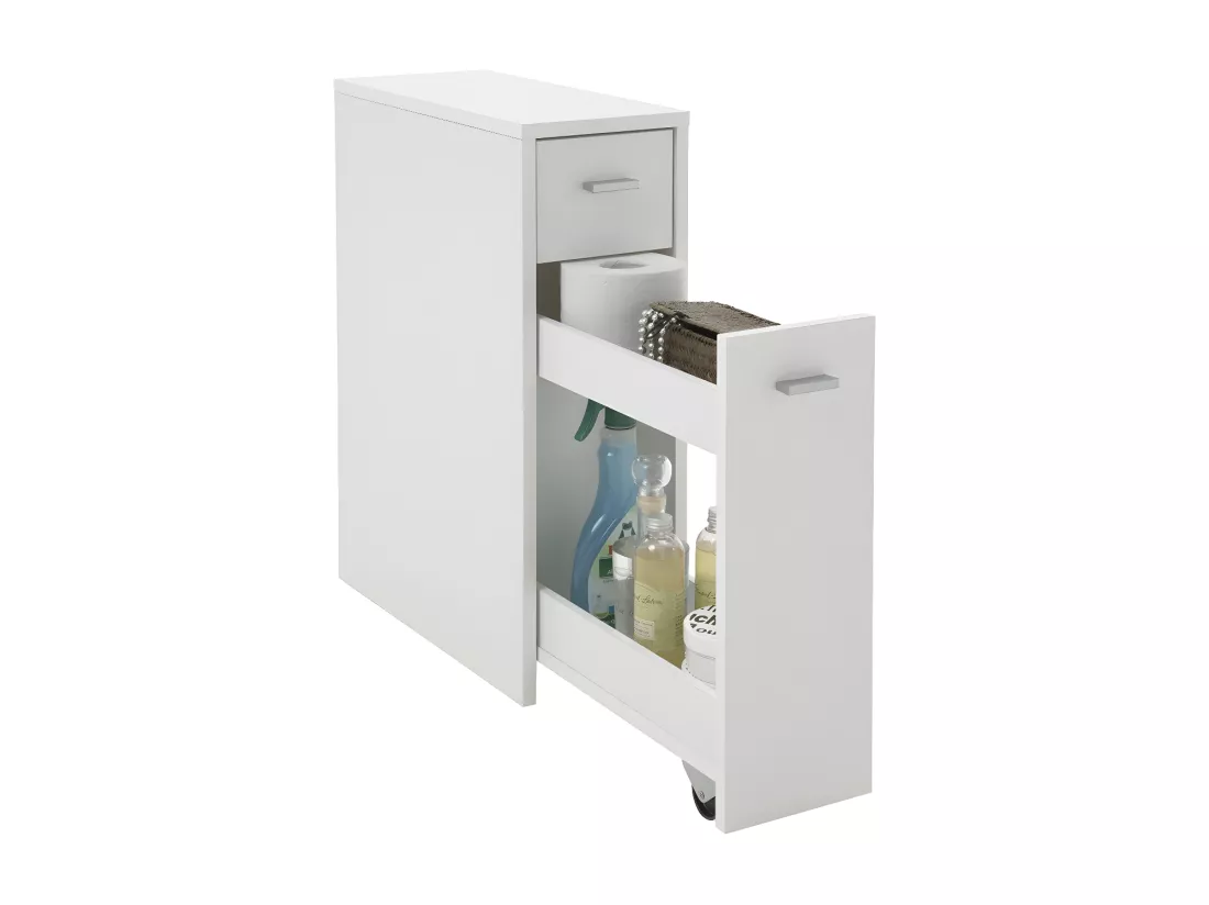 Petit Meuble de Cuisine Gain de Place 2 Tiroirs L20cm - Denia