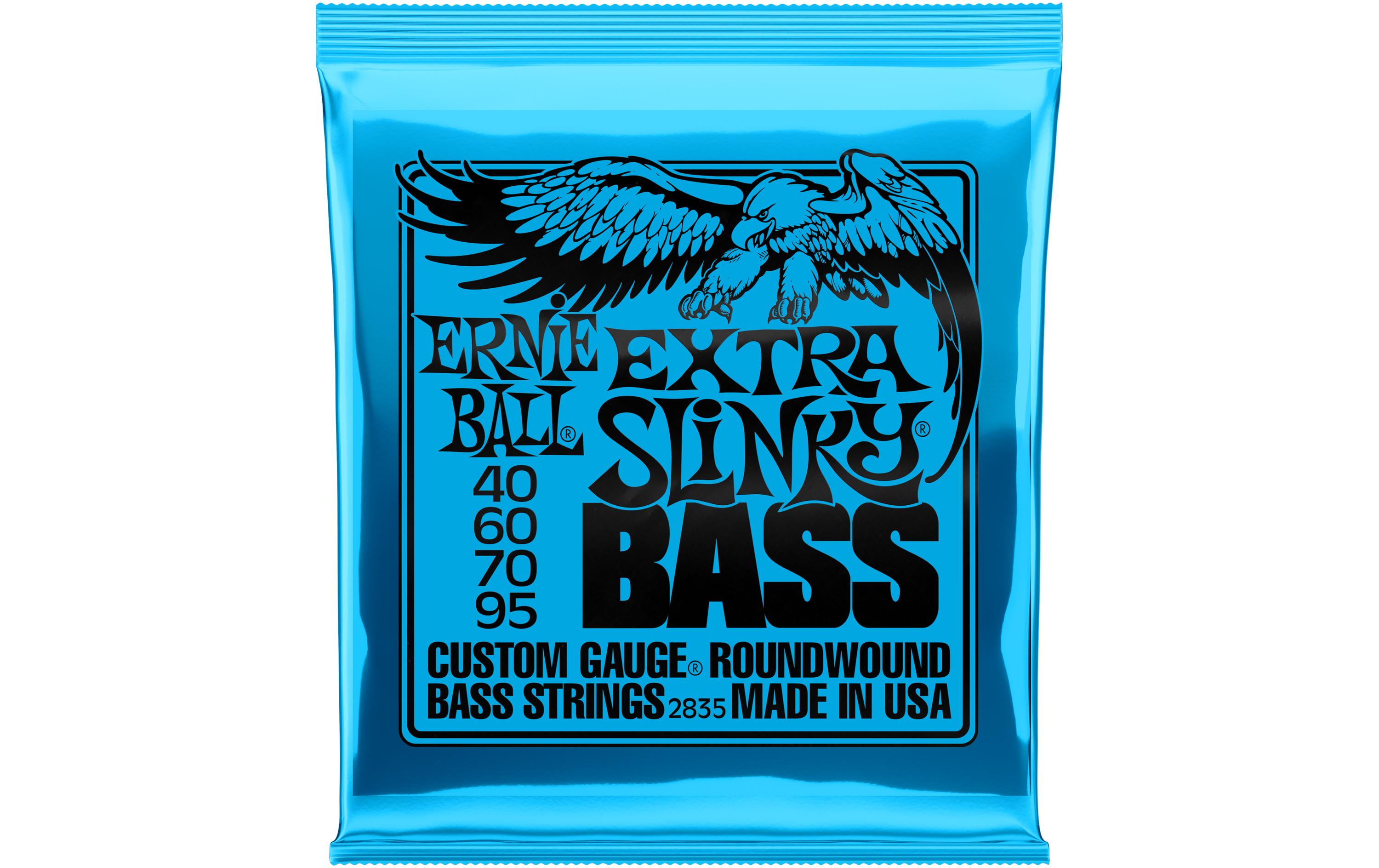 Basssaiten 2835 Slinky Bass – Extra, 40-95Saitensatz für E-Bass