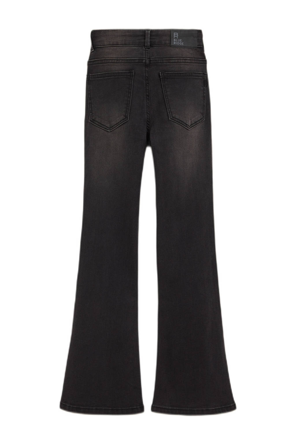 WE Fashion flared jeans black denim