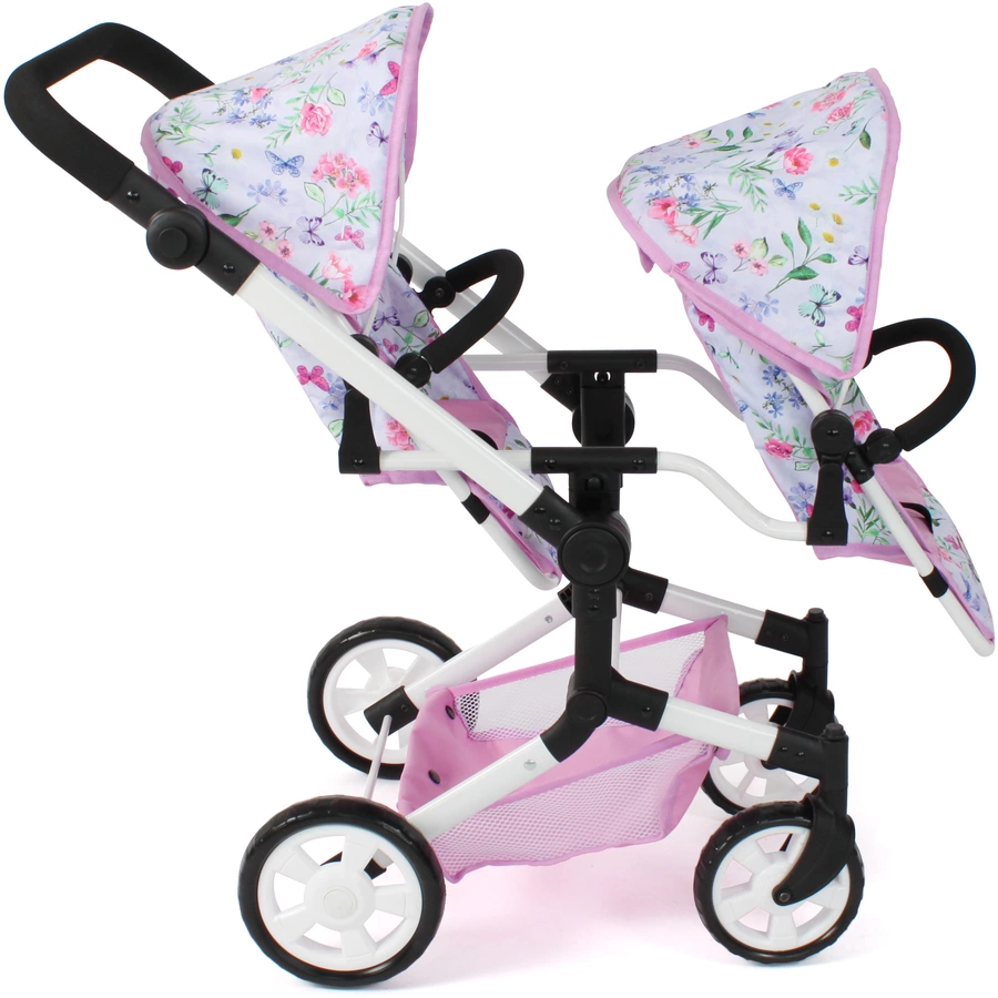 BAYER CHIC 2000 Puppenwagen Linus Duo Flowers