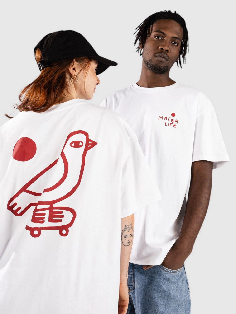 Macba Life Bird T-Shirt white
