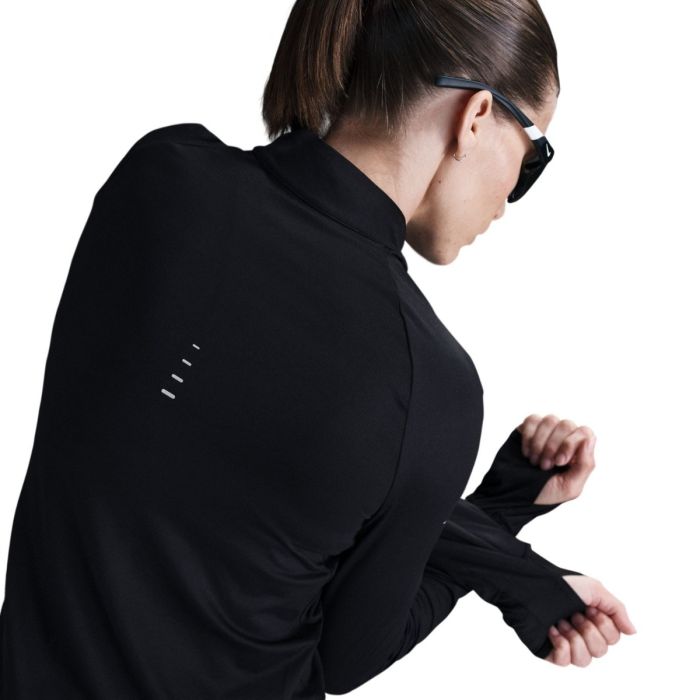 Nike Dame Trøjer Dri-Fit Swift Half Zip Running Top Sort