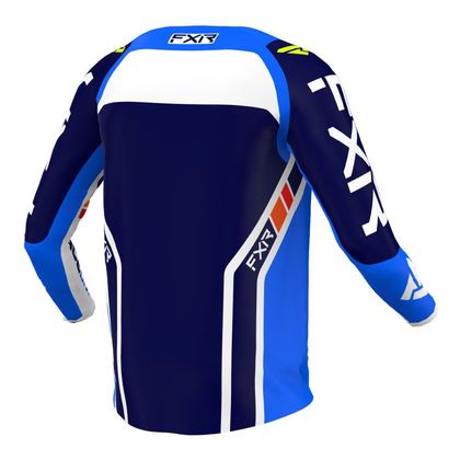 Maillot cross FXR CLUTCH COBALT BLUE/WHITE/NAVY ENFANT - Bleu
