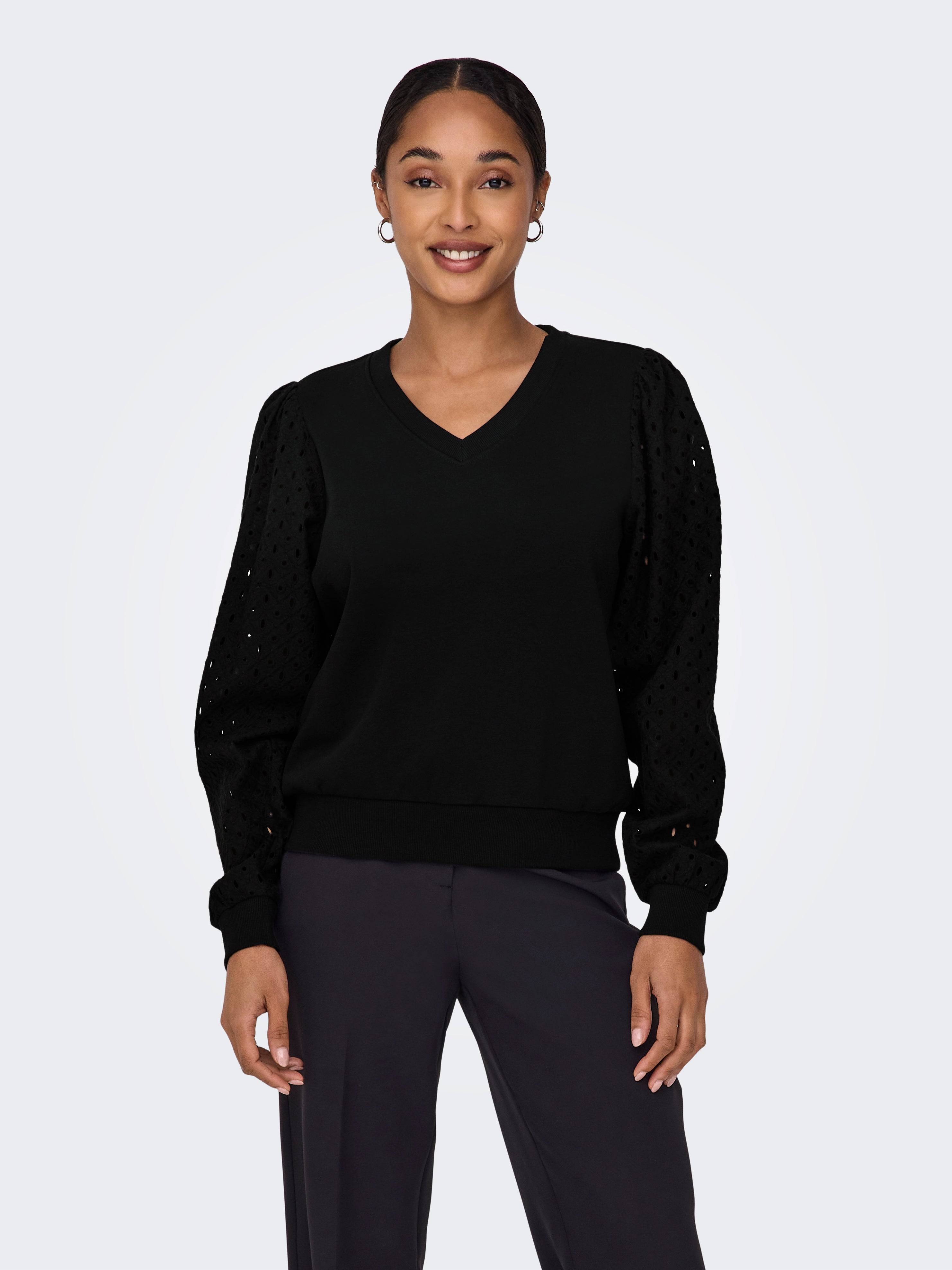ONLDONNA Sweatshirt Black