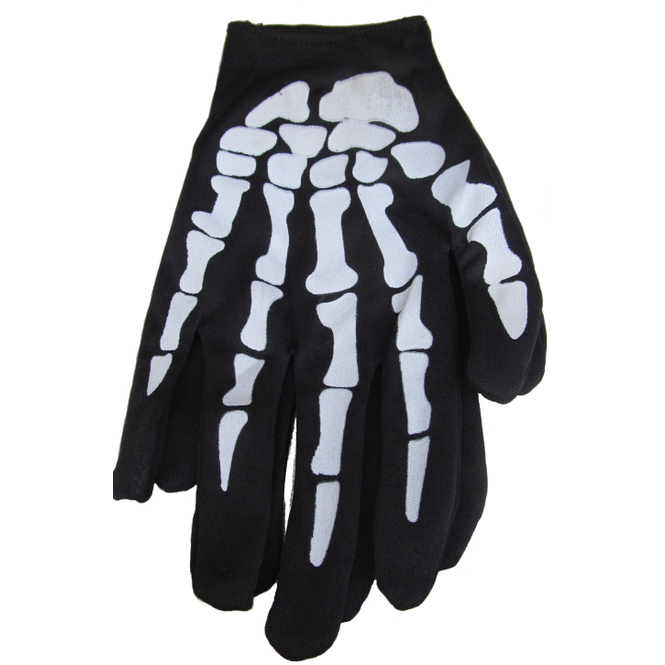 Skelett-Handschuhe - für Kinder - 1 Paar
