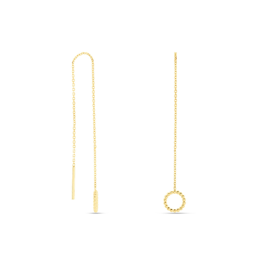 Boucles D'oreilles Pendantes Albya Or Jaune