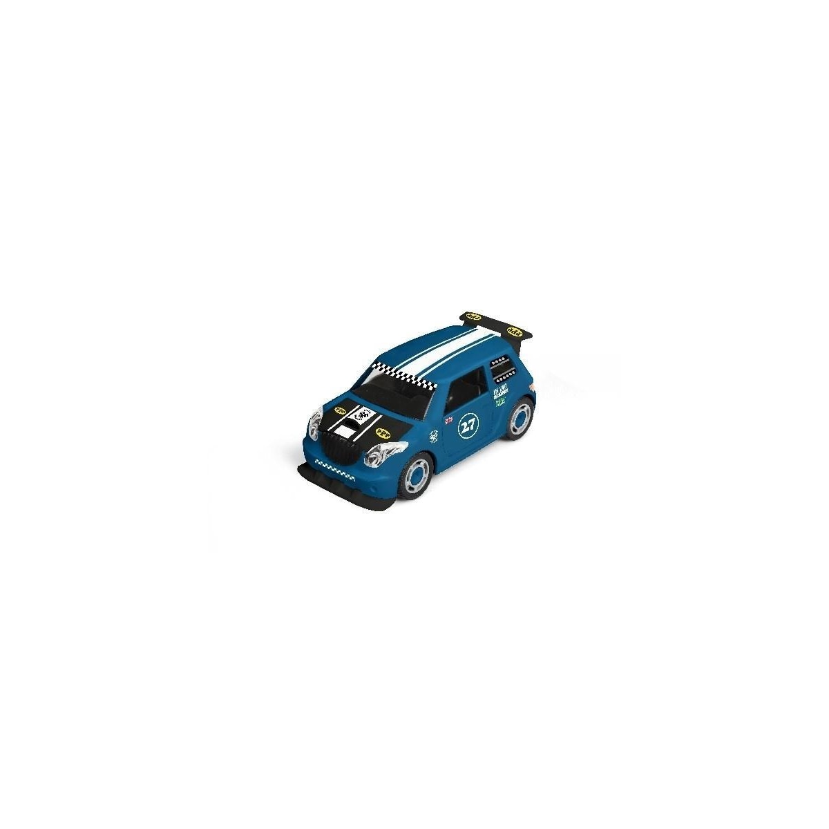 1:20 JUNIOR KIT Pull Back Rallye Car, Blå