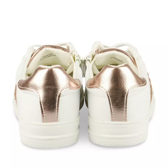 Baskets BLANC LOVELY SKULL