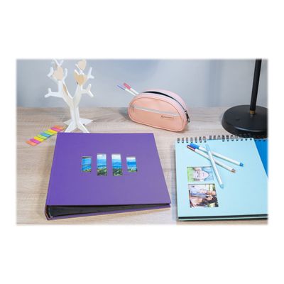 Exacompta Milano - Album photos 29 x 32 cm - 60 pages - violet