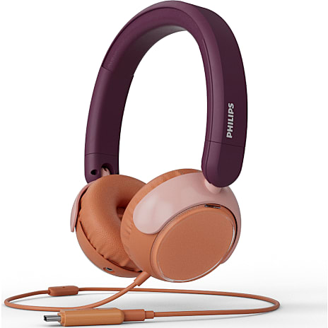 Philips TAK2000MP/00 Kids On-ear hovedtelefoner - lilla