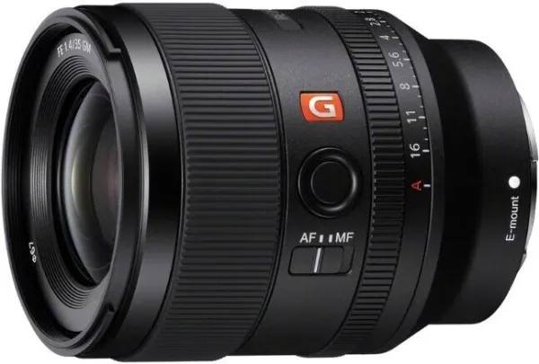 Sony G Master SEL35F14GM - Vidvinkel objektiv - 35 mm - f/1.4 GM - Sony E-mount - for Cinema Line; a VLOGCAM; a1; a1 II; a6700; a7 IV; a7C; a7C II; a7CR; a7R V; a7s III; a9 III