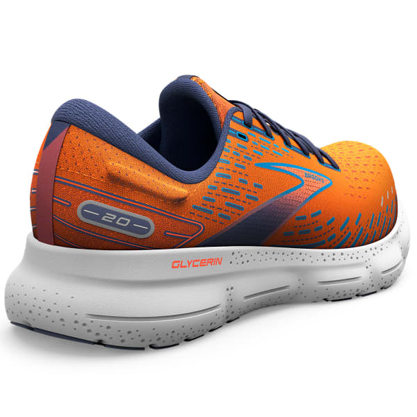 Chaussure running BROOKS GLYCERIN 20 ORANGE/CROWN BLUE/BLUE