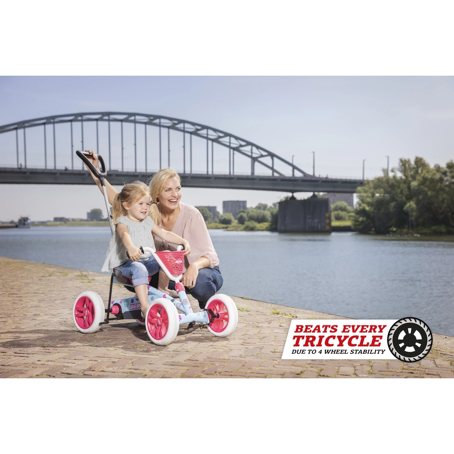 BERG Pedal Go-Kart BERG Buzzy Bloom 2-in-1
