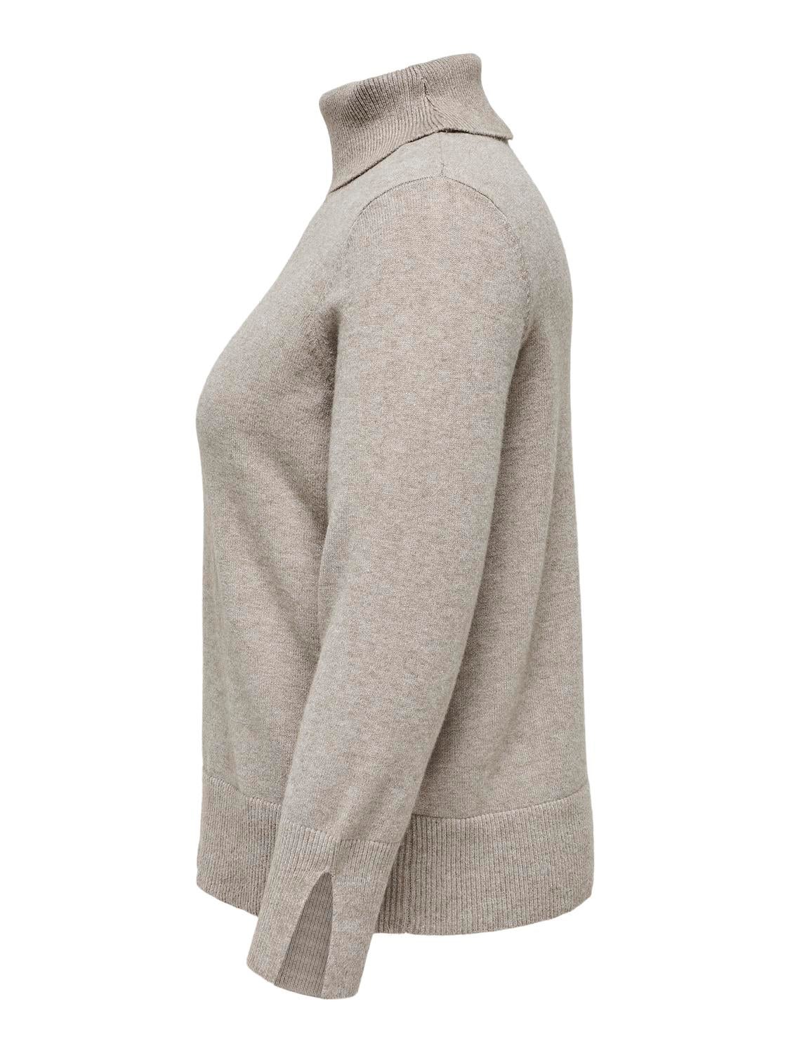 CARFIA Strickpullover Walnut