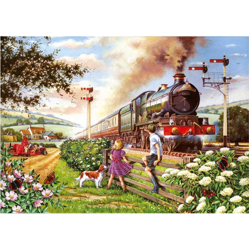 Enfants des chemins de fer puzzle