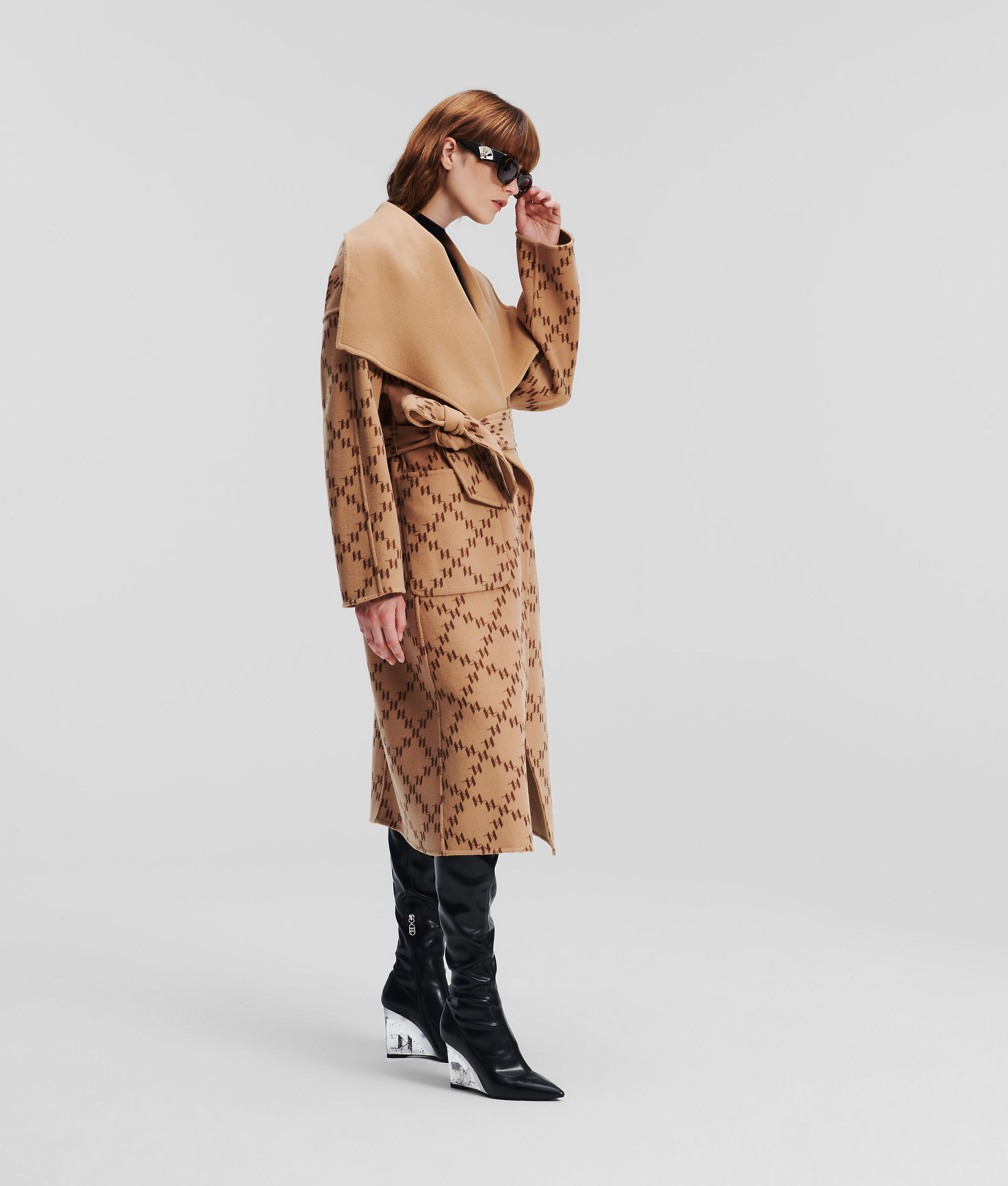 MANTEAU RÉVERSIBLE KL MONOGRAM
