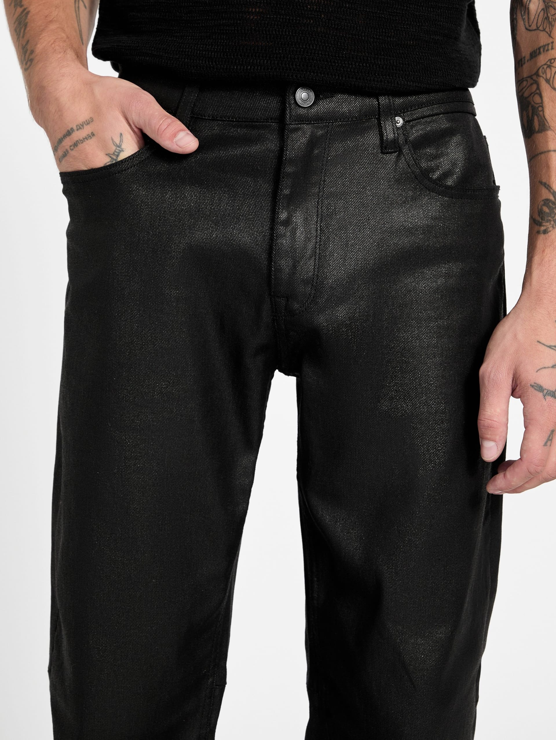 Calça jeans reta Mason de corte regular