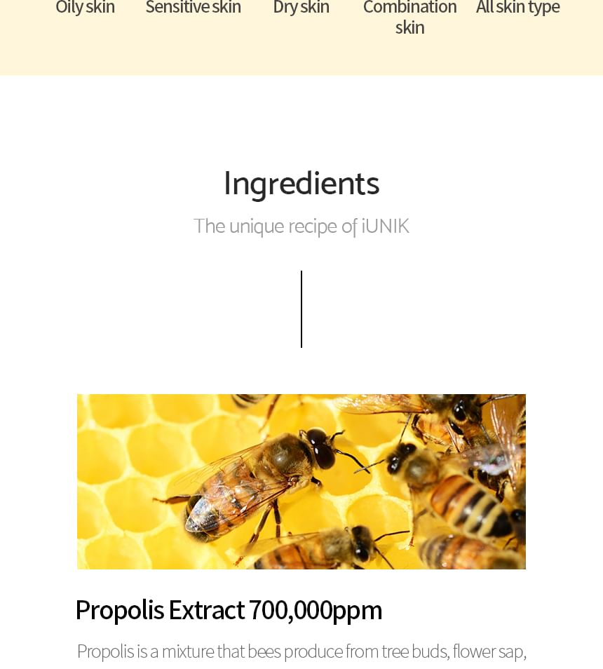 iUNIK - Propolis Vitamine Synergie Serum