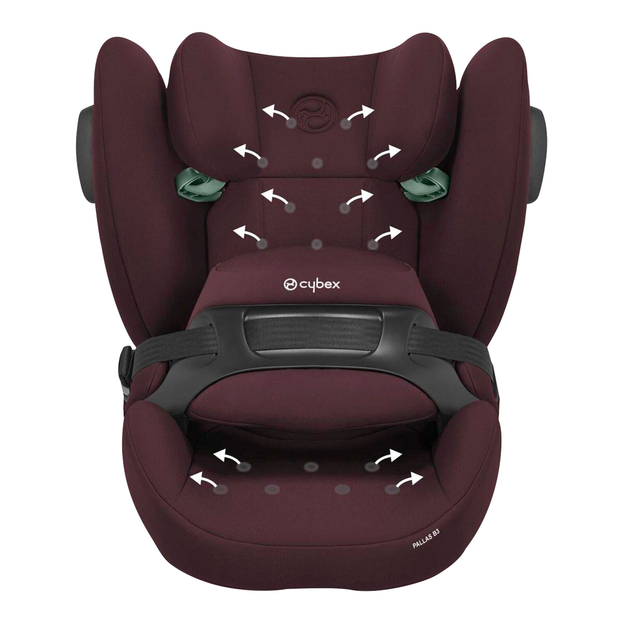Cybex - SILVER Kindersitz Pallas B3 i-Size rumba red