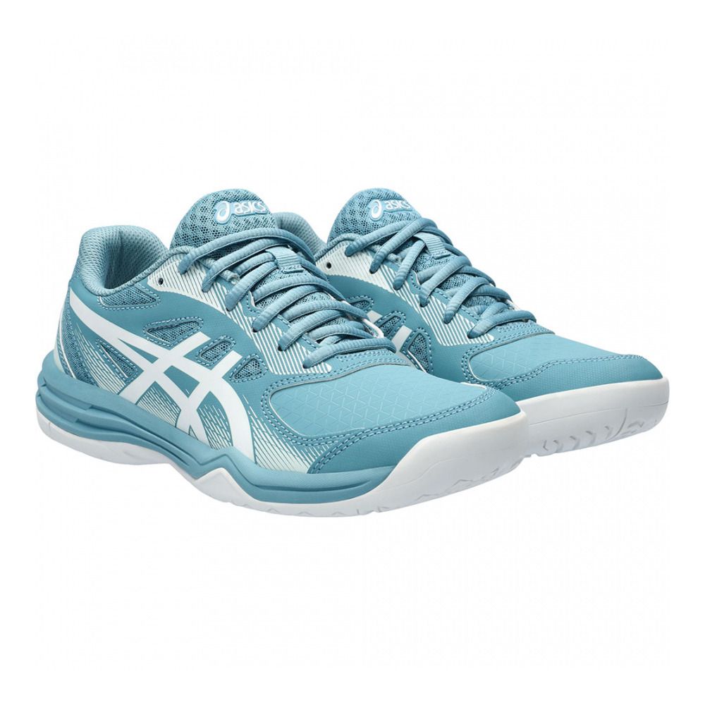 Asics COURT SLIDE 3 - Chaussures de tennis Femme gris blue/white