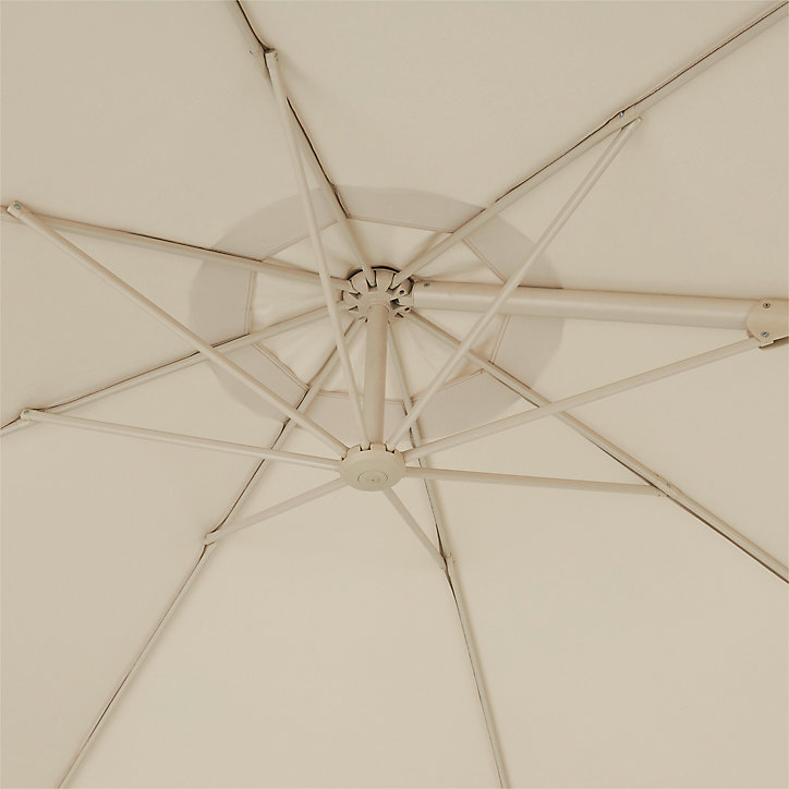 Parasol déporté GoodHome Mallorca peyote ø350 cm