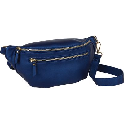Oberthur Antalya - Sac banane femme - bleu marine