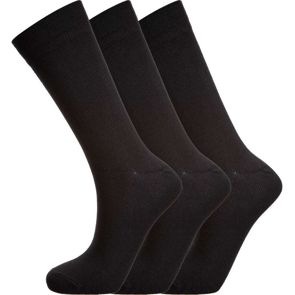 Endurance Classic Bambus Strømper Sort 3-pak