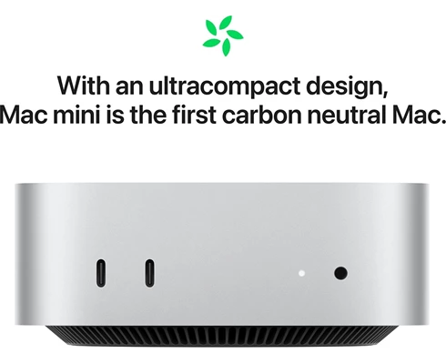 Apple Mac mini - M4 chip 10-core CPU   10-core GPU, 16GB RAM, 256GB SSD