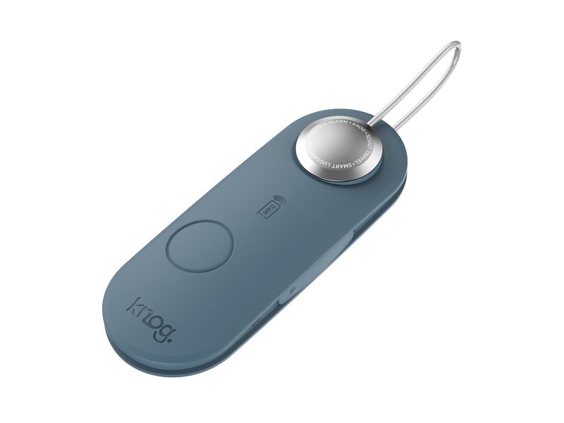 knog. Gepäckanhänger Scout Travel Blau Intelligente Gepäckverfolgung