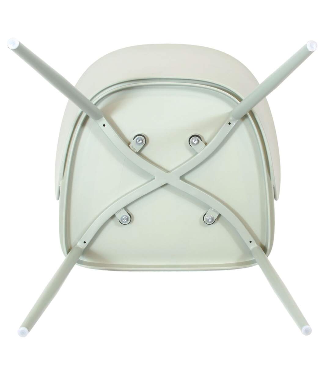 Fauteuil à coque en polypropylène - Vert d'eau