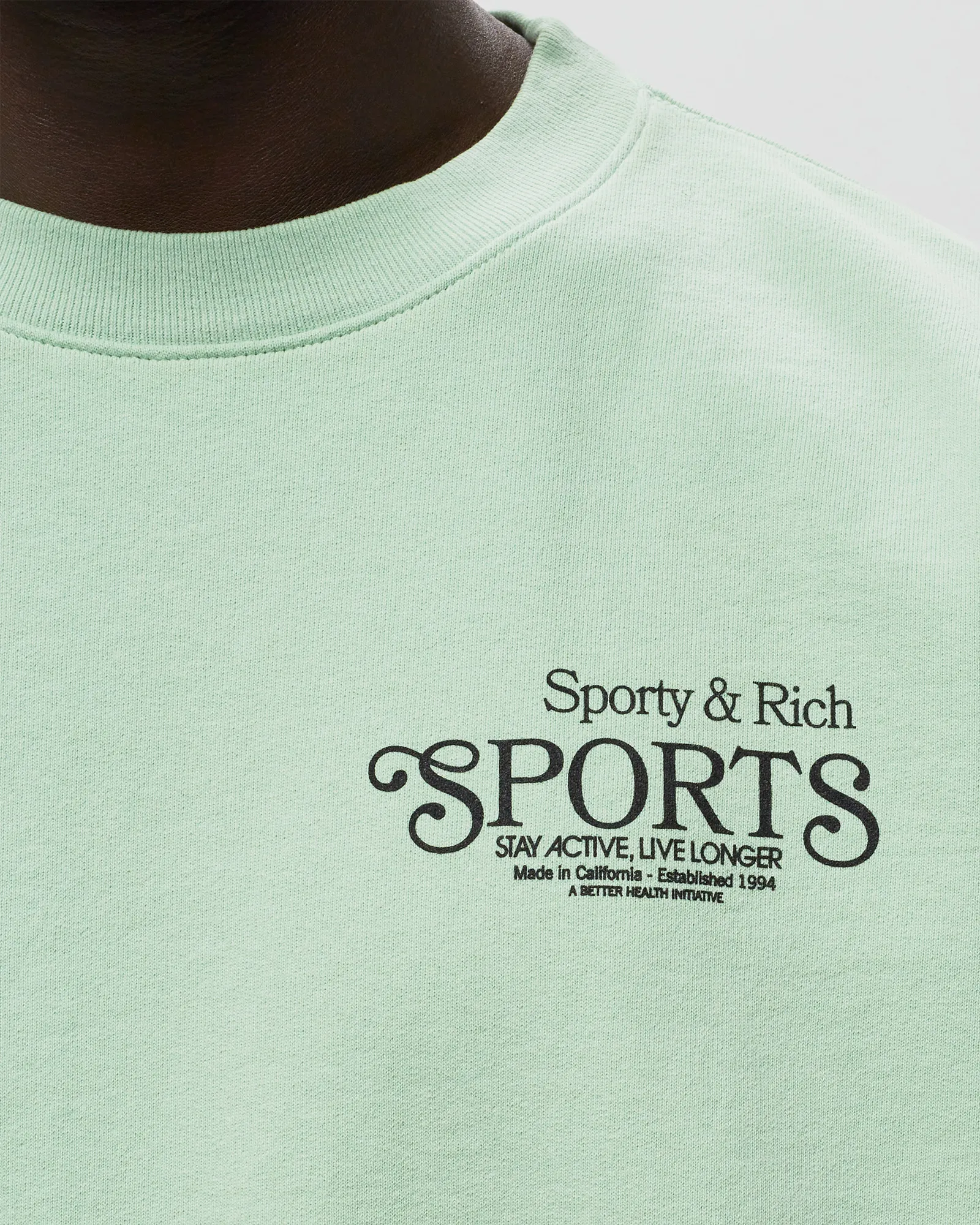 Sporty & Rich BARDOT SPORTS CREWNECK