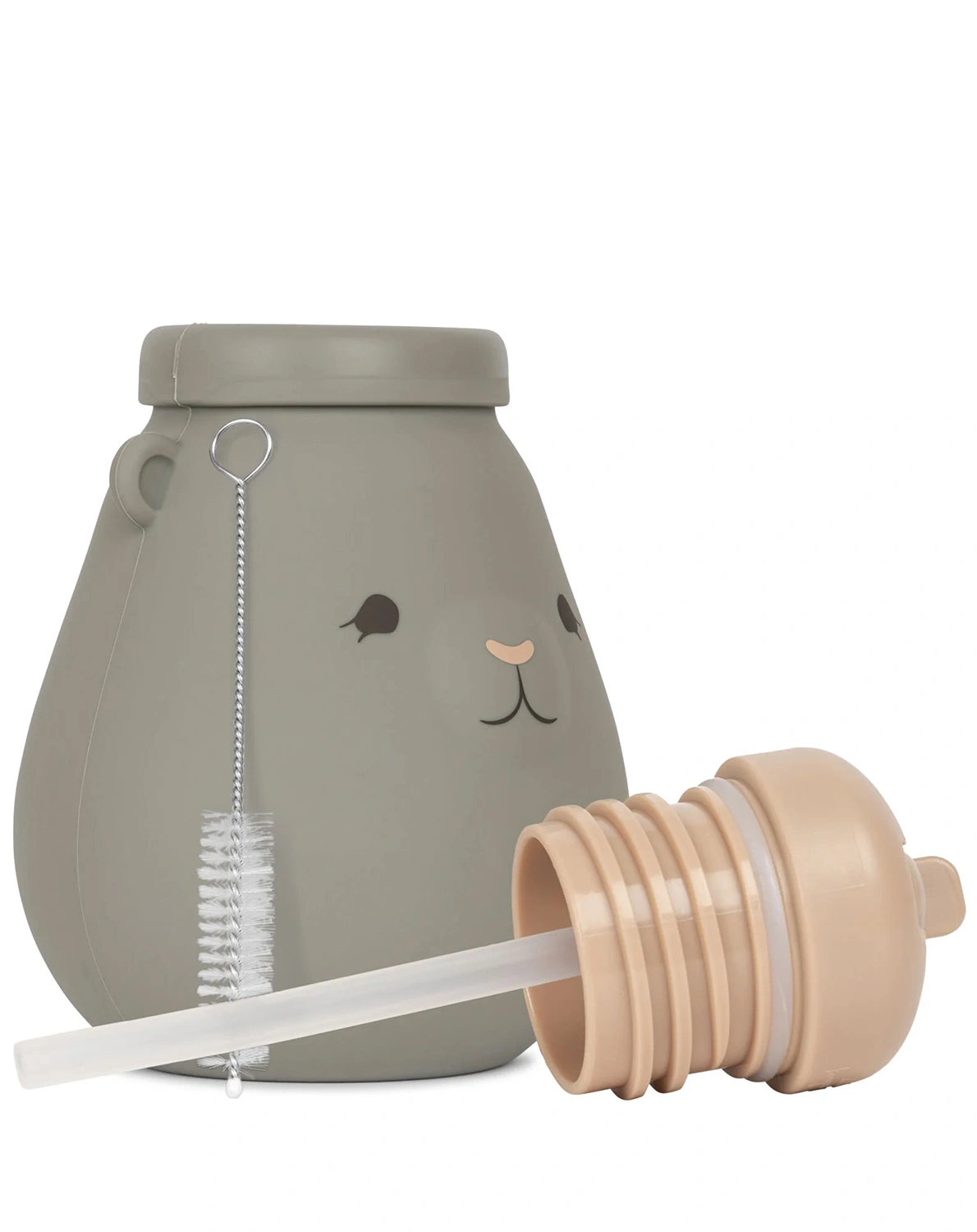 Silikon-Trinkflasche TEDDY (400ml) in whale
