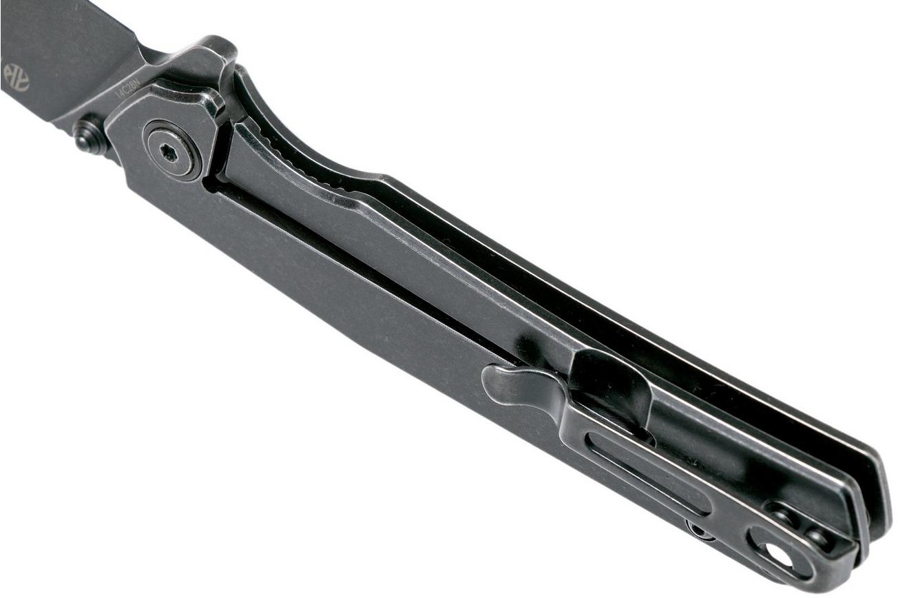 Ruike P801-SB Black zakmes, Black Oxide finish