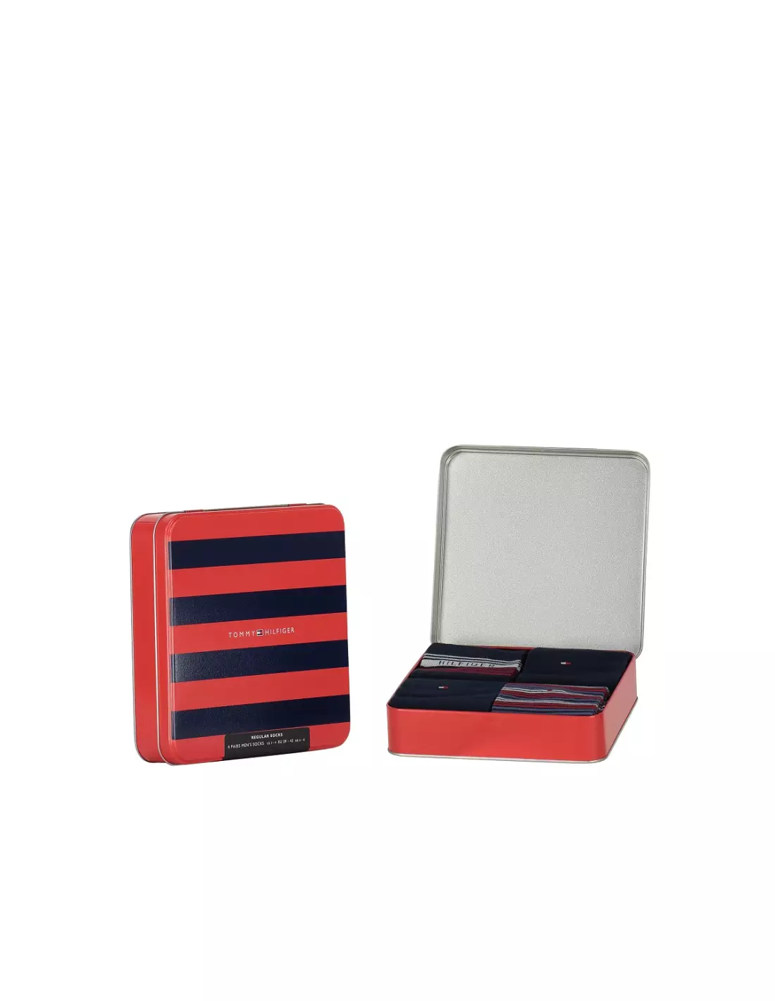 TOMMY HILFIGER Coffret cadeau 4 paires - Chaussettes Navy
