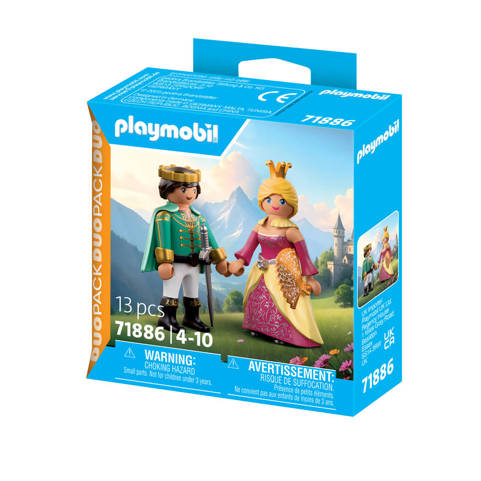 PLAYMOBIL DuoPacks prins & prinses 71886