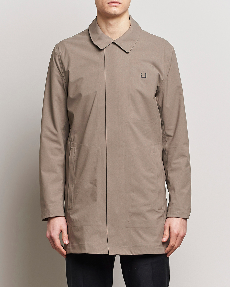 UBR Sky Fall Waterproof Coat Driftwood