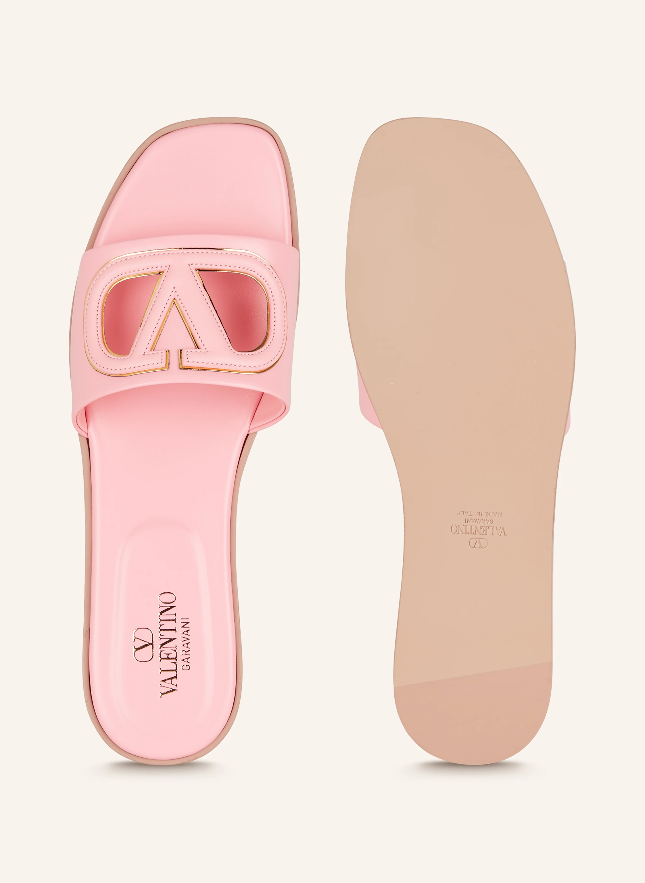 VALENTINO GARAVANI Pantoletten VLOGO mit Cut-outs