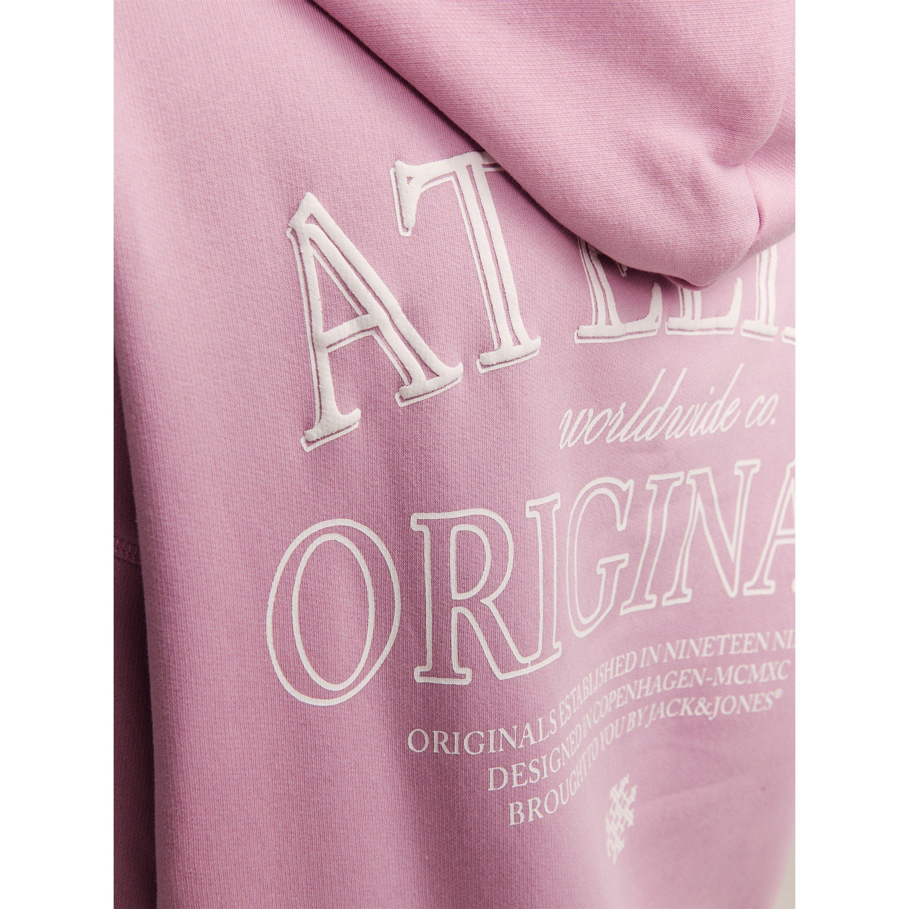 Jack and Jones Originals Atelier Back Print Hoodie Mens