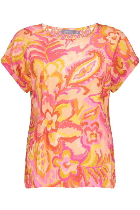 Geisha multi color dames t-shirt