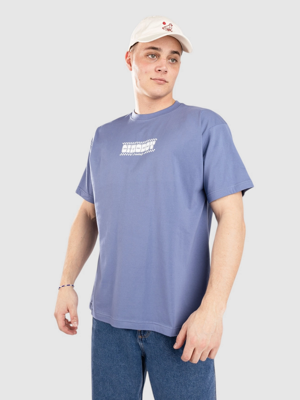 Iriedaily Ciaoboy T-Shirt dove blue
