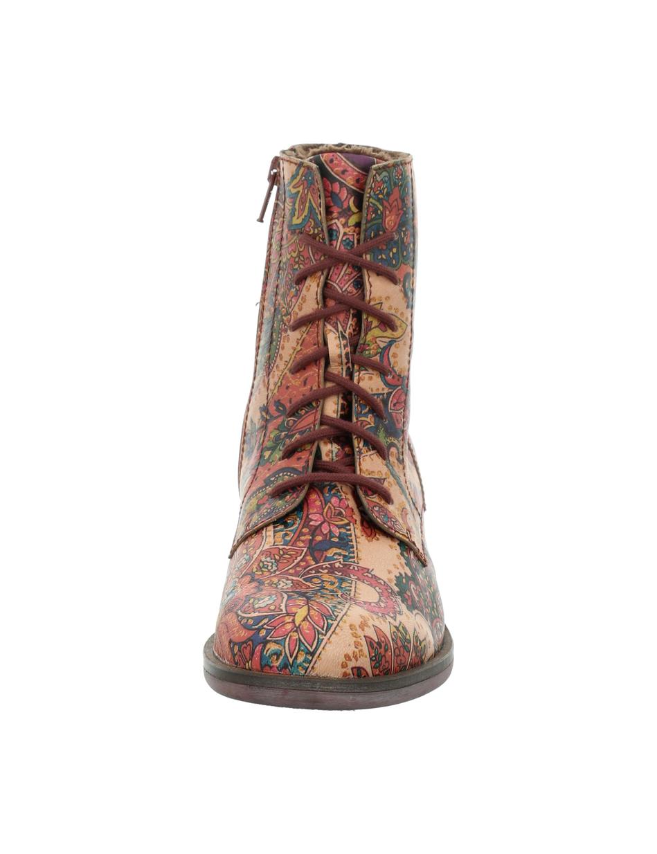 Stiefelette Sanja 01, carmin