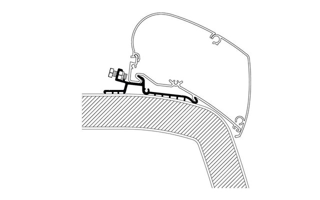 Thule Markisenadapter Hymer SX