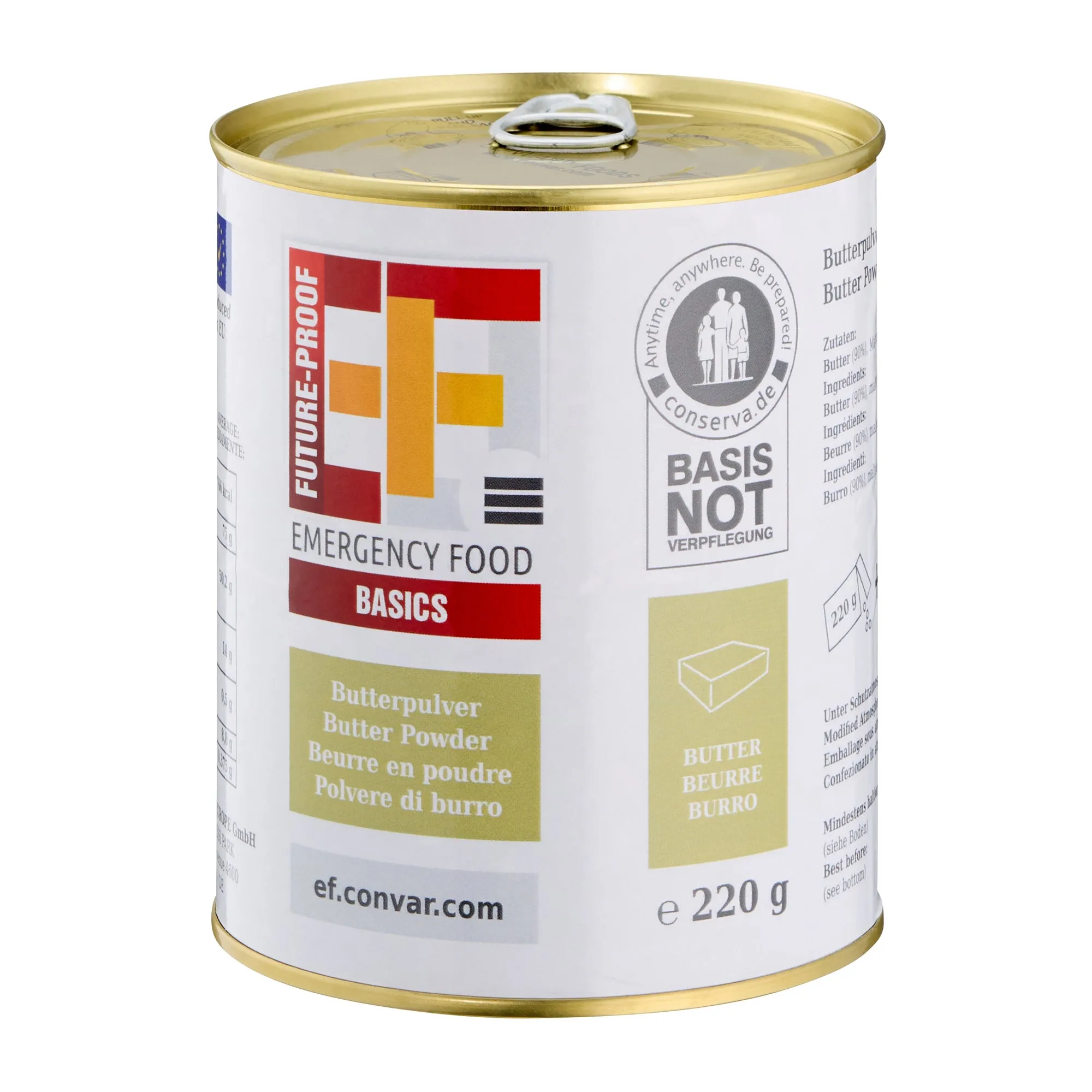EF Emergency Food -  Butterpulver 220g