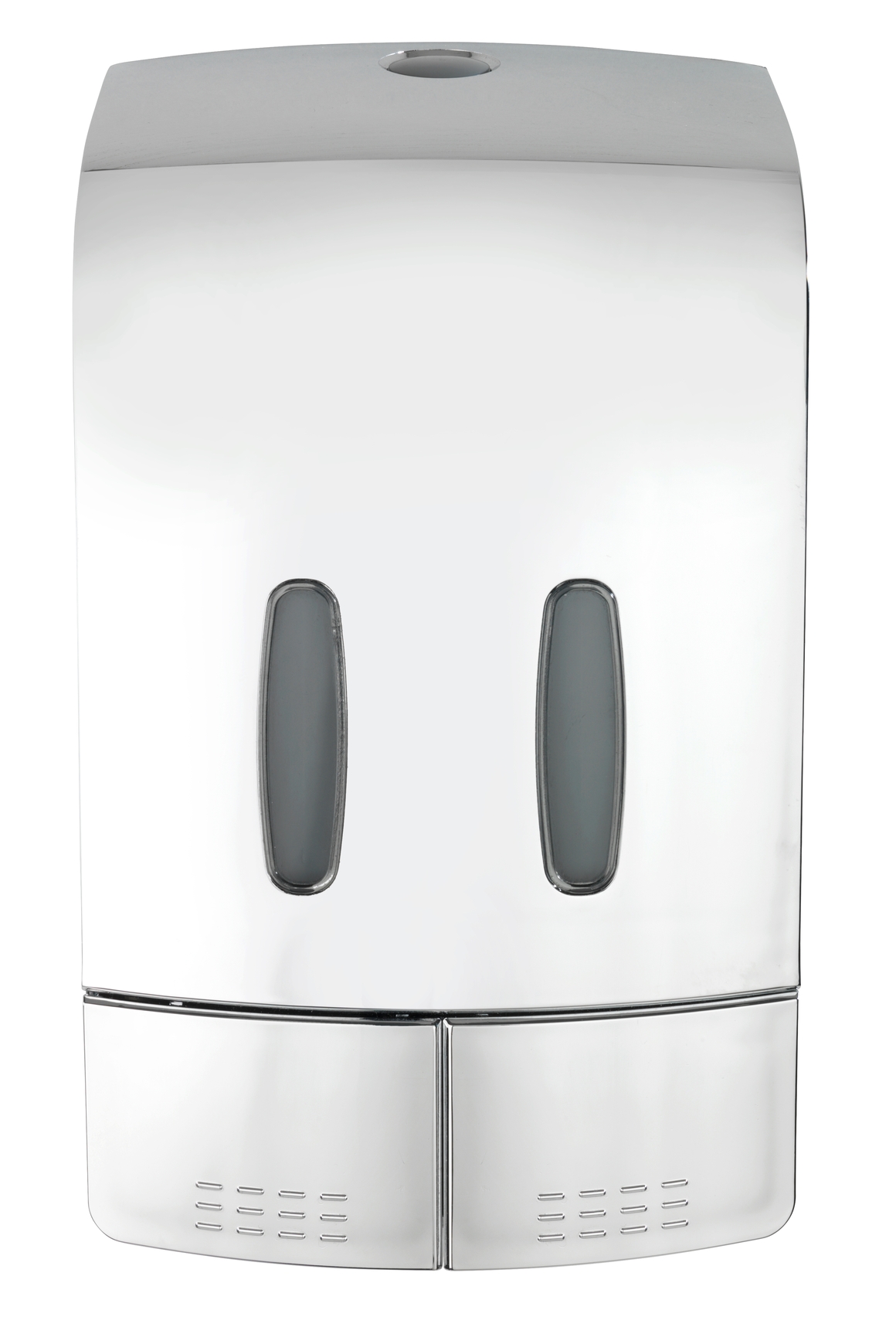 Wenko Tartas desinfectie & zeep wanddispenser 2x480 ml kunststof chroom